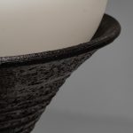 Large Earthy Ceramic Table Lamp