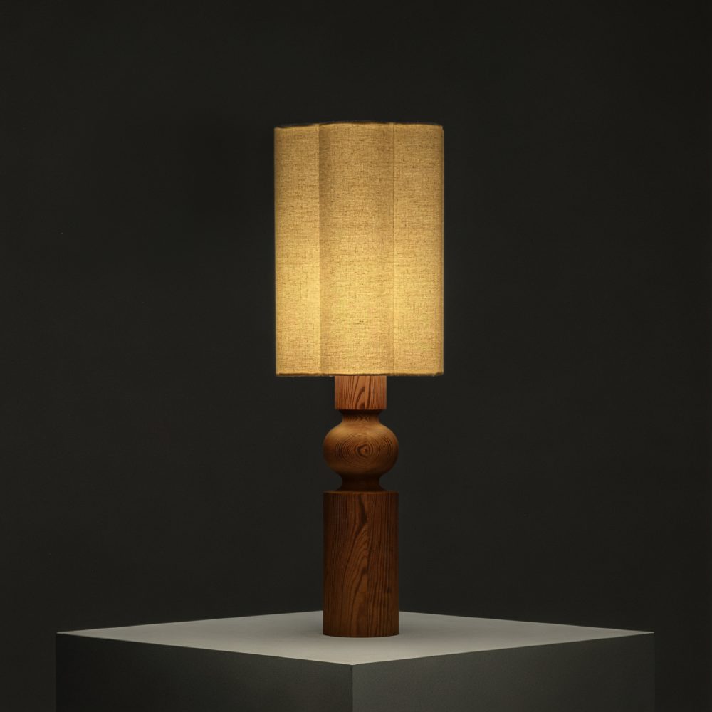 Large Pine Table Lamp